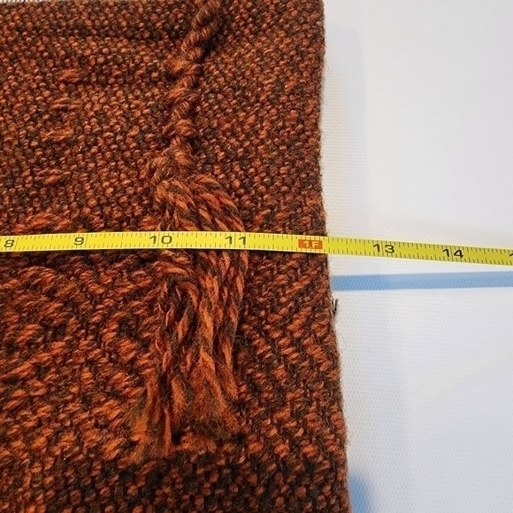 Vintage Bohemian Style‎ Brown Shoulder Length Pocketbook - Picture 7 of 9